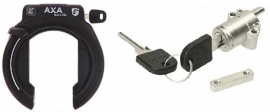 Axa Block XXL met Bosch Gen3 frame accuslot van AXA