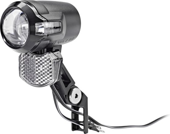 AXA Compactline 35 - Fietslamp voorlicht - LED Koplamp - Steady - Auto On Fietsverlichting - Dynamo - 35 Lux van AXA