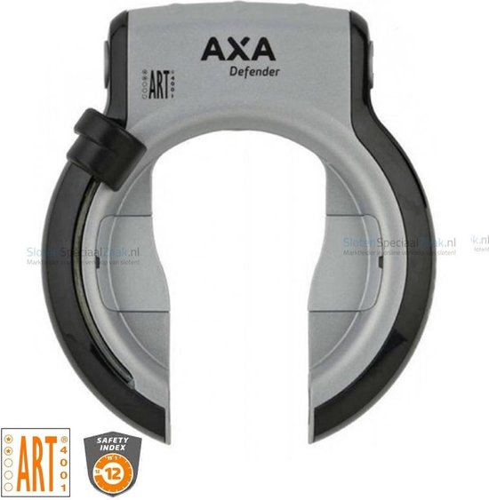 AXA Defender Ringslot ART 2 Zwart/Zilver van AXA