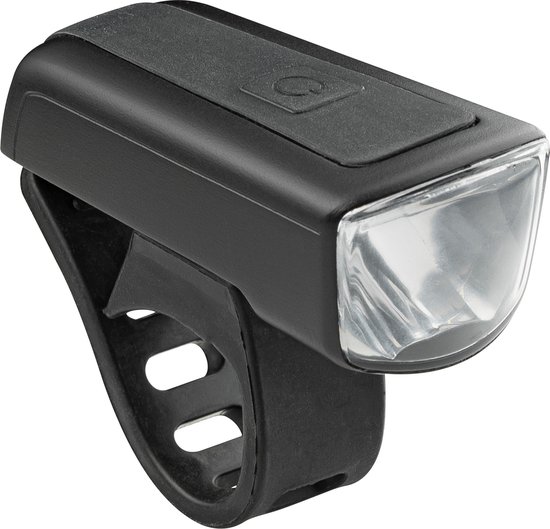 AXA Dwn Front 30 Lux Fietsverlichting – USB Oplaadbare LED Fietslamp Voorlicht – StVZO Goedgekeurd – Fietslicht met Grote Zichtafstand