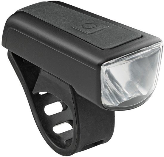 AXA Dwn Front 50 Lux Fietsverlichting – USB Oplaadbare LED Fietslamp Voorlicht – StVZO Goedgekeurd – Fietslicht met Grote Zichtafstand