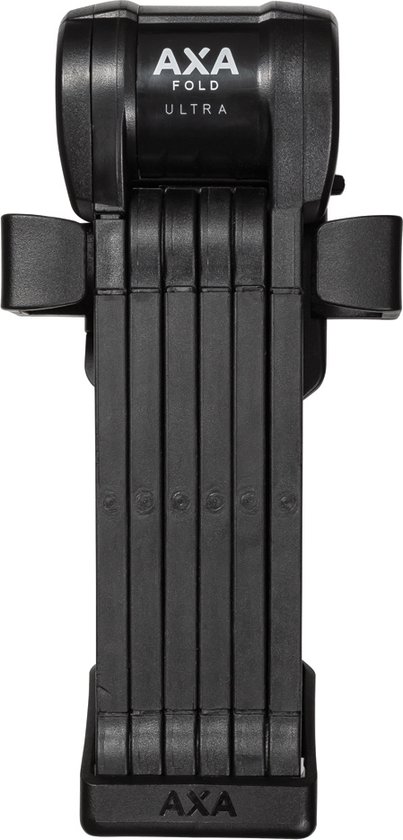 AXA Fold Ultra 90 - Vouwslot - Fietsslot - ART 2 - Voor elk type Fiets - Met Houder - 90 cm lang - Zwart - Ook voor Fatbike! van AXA