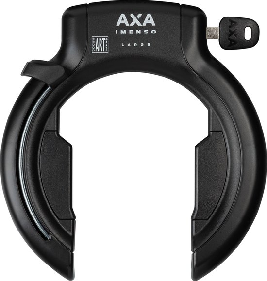 AXA Imenso Large Ringslot - Extra Breed - Geschikt voor Ballondbanden - ART2 - Zwart van AXA