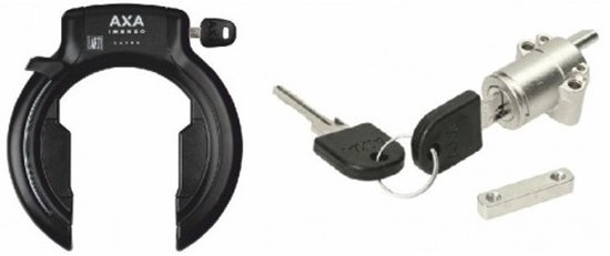 Axa Imenso XL ringlslot met Bosch Gen3 Frame accuslot van Merkloos
