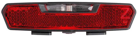 AXA Juno Battery 80 mm Fietsverlichting - LED Fietslampjes Achterlicht op Batterijen - Waterdicht - StVZO Goedgekeurd - Fietslicht met Zijzicht