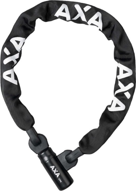 AXA Linq 100 Kettingslot - ART 2 Slot voor Fietsen - Extra Dikke Schakels - 100 cm – 9,5 mm - Zwart van AXA