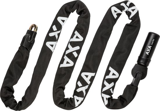 AXA Linq City 180 Kettingslot - Slot voor Bakfietsen - 180 cm lang - 7 mm - Zwart van AXA