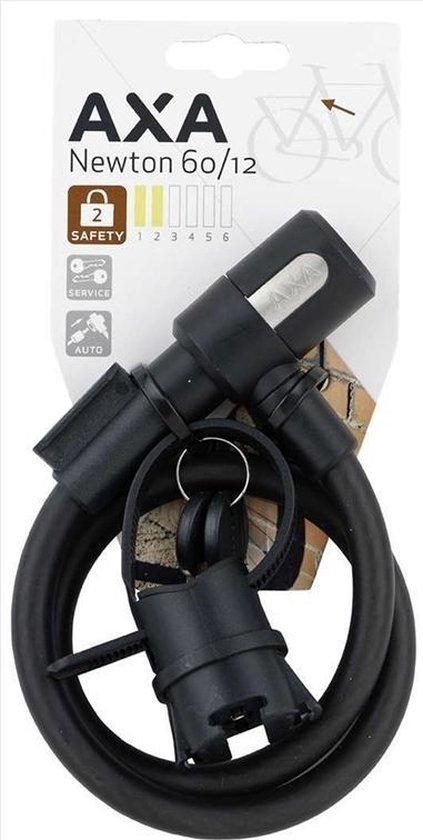 Axa Newton Kabelslot - 12mm x 60cm van AXA