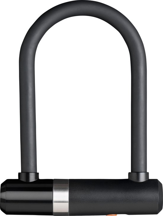 AXA Newton Mini incl kabel Beugelslot - Slot voor Fietsen – 14 cm - Zwart van AXA