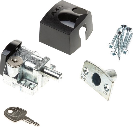 AXA Oplegslot 3012 Zwart met Kom SKG* van AXA