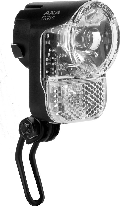 AXA Pico 30 Switch - Fietslamp voorlicht - LED Koplamp - Dynamo - 30 Lux van AXA