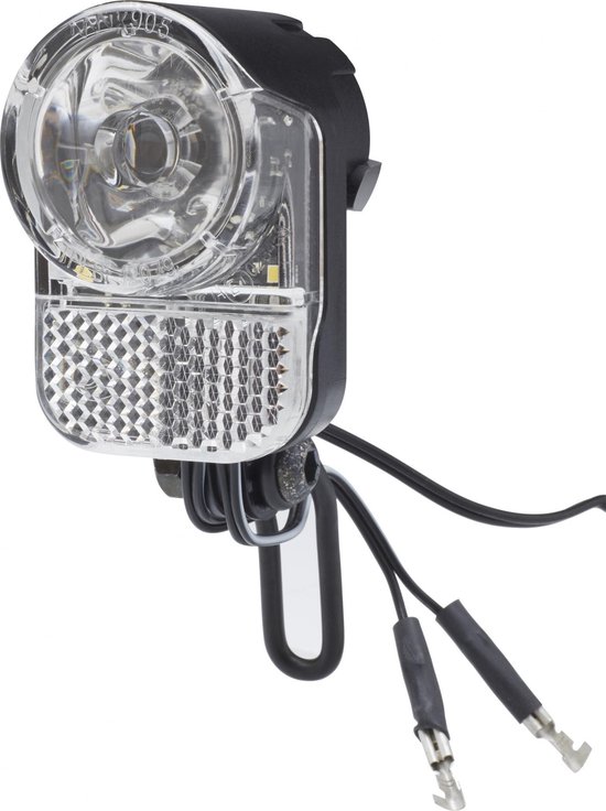 AXA Pico 30 T - Fietslamp voorlicht - LED Koplamp - Auto On Fietsverlichting - Steady - Dynamo - 30 Lux van AXA