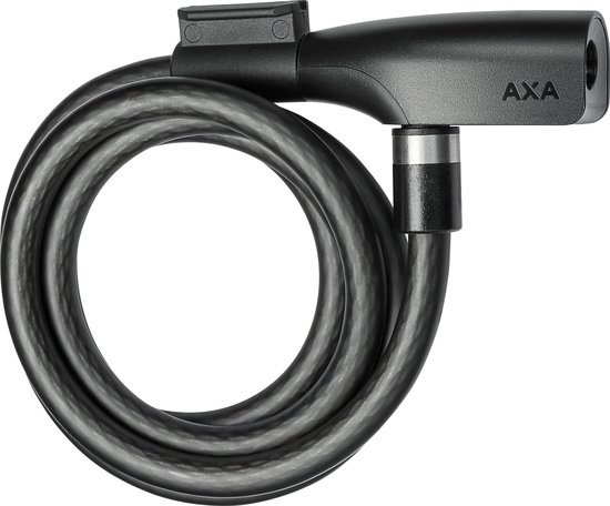 AXA Resolute 10/150 Kabelslot - Slot voor Fietsen - Gebruiksvriendelijk - 150 cm lang - Diameter 10 mm - Zwart van AXA