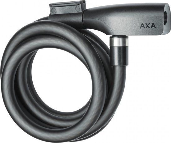 AXA Resolute 12/180 - Kabelslot - Slot voor Fietsen - Gebruiksvriendelijk - 180 cm lang - Diameter 12 mm - Zwart van AXA