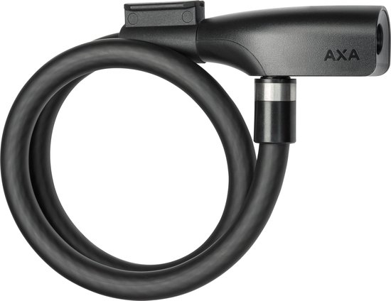 AXA Resolute 12/60 Kabelslot - Slot voor Fietsen - Gebruiksvriendelijk - 60 cm lang - Diameter 12 mm - Zwart van AXA