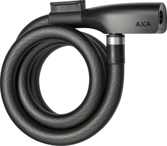 AXA Resolute 15/120 Kabelslot - Slot voor Fietsen - Gebruiksvriendelijk - 120 cm lang - Diameter 15 mm - Zwart van AXA