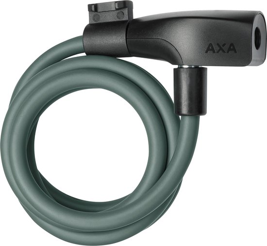 AXA Resolute 8-120 - Kabelslot - Slot voor Fietsen - Gebruiksvriendelijk - 120 cm lang - Diameter 8 mm - Groen van AXA