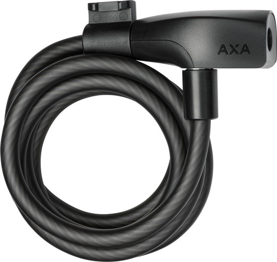 AXA Resolute 8/150 - Kabelslot - Slot voor Fietsen - Gebruiksvriendelijk - 150 cm lang - Diameter 8 mm - Zwart van AXA