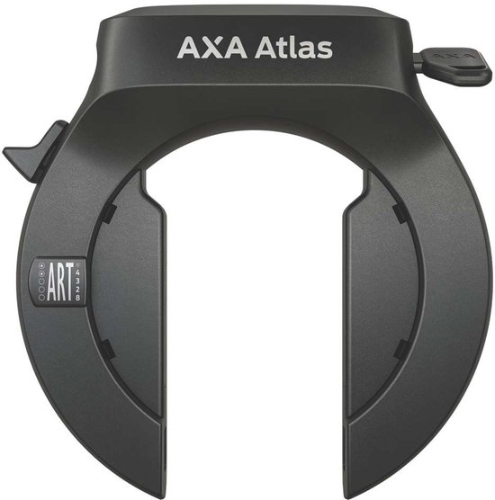 Axa ringslot Atlas zwart van Merkloos