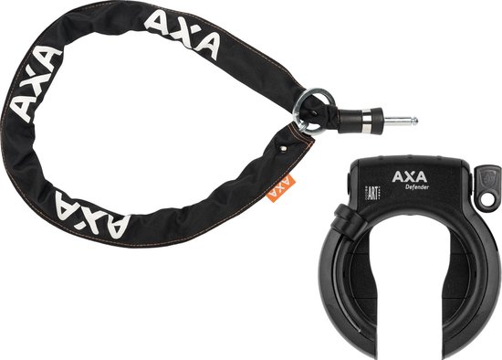 AXA Ringslot Defender - inclusief RLC-140 Insteekketting - zwart van AXA