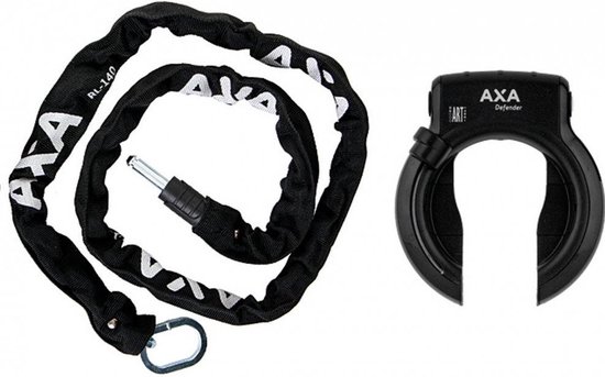 Axa Ringslot Defender Met Insteekketting 140 Cm Art-2 Zwart van AXA