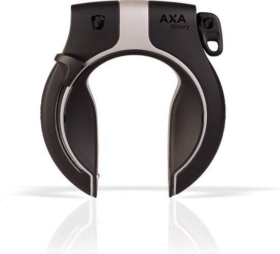 Axa Ringslot Victory Art-2 Zwart Met Streep Grijs van AXA