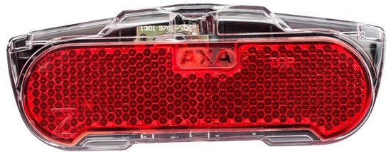 AXA Slim Steady Achterlicht – LED Fietsverlichting – Dynamo – Steady Functie – 600 m Zichtbaarheid – Zijzichtverlichting – 80 mm Montage – Rood van AXA