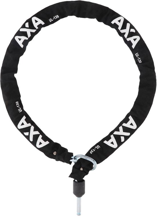 AXA ULC 130 - Insteekketting - Combineren met Ringslot - 130 cm lang - Zwart van AXA