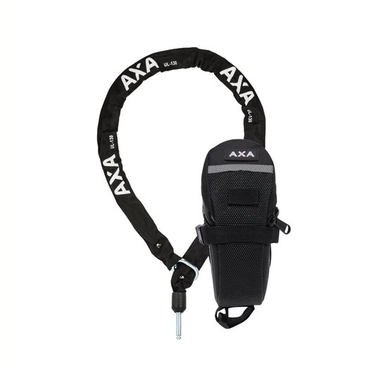 AXA ULC 130 Insteekketting inclusief AXA Zadeltas van AXA