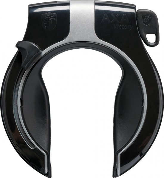 AXA Victory - Ringslot - ART 2 sterren keurmerk - Frameslot - Met Plug-in Mogelijkheid - Zwart – Extra sterk van AXA