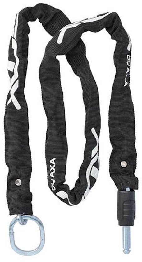 AXA XLC Fantomas II Insteekketting Zwart – 120 cm – Ø 5,5 mm – Voor AXA Solid+, Defender & Victoria – Met Nylon Slothoes van AXA