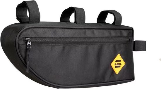B-soul - Frame tas voor MTB Fiets - Zwart - Waterdicht - Grote capaciteit - Fietstas  - Voor Wielrennen , Mountainbike , Racefiets , Omafiets , Opafiets en andere Fietsen - Regenbestendig - Waterbestendig van B-Soul