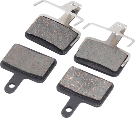 B01S brake pads remblokken set voor en achter - 4 stuks (2 paar van 2) voor Shimano DEORE/ALTUS/AlIVIO van Merkloos