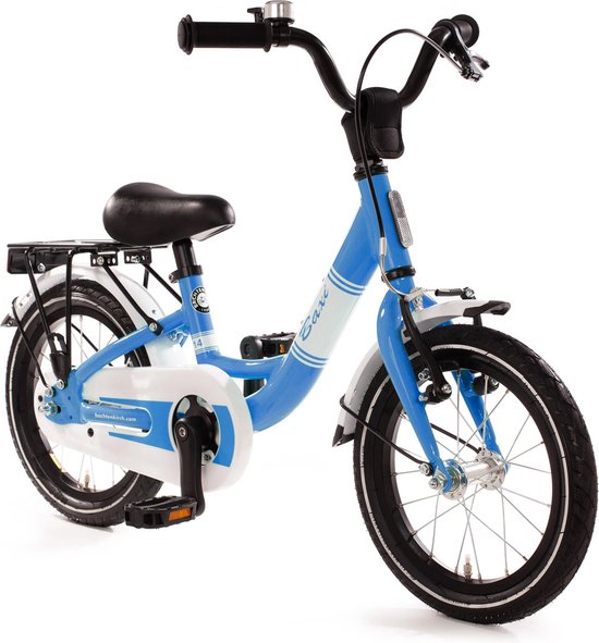 Bachtenkirch Baxi kinderfiets 14 inch aluminium blauw van Bachtenkirch
