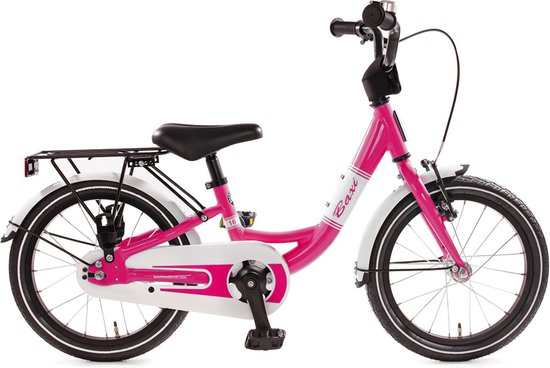 Bachtenkirch Baxi kinderfiets 16 inch aluminium roze van Bachtenkirch
