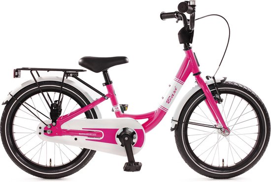 Bachtenkirch Baxi kinderfiets 18 inch aluminium roze van Bachtenkirch