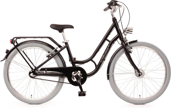 Bachtenkirch kinderfiets Buleva 24 inch zwart van BAC