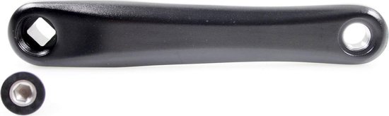 Bafang Crank links M300 / M400 zwart van Merkloos