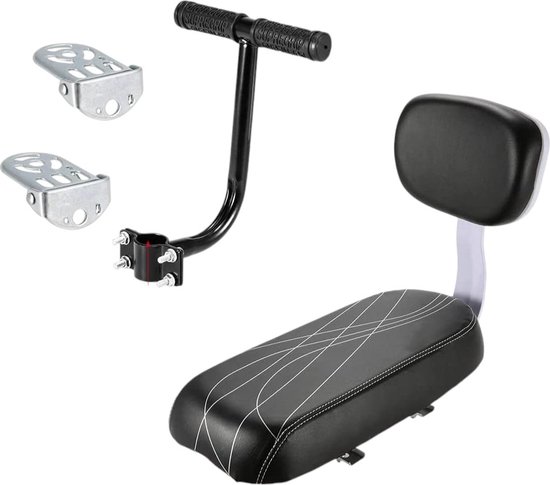 Bagagedrager Kussen – Zwart Fietszitje voor Extra Comfort en Eenvoud van BikyWijzer