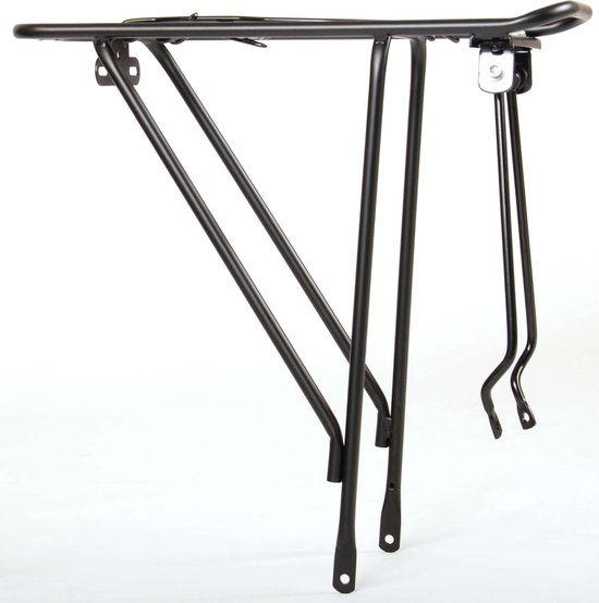 Bagagedrager voor 26 inch fiets - Zwart van Merkloos