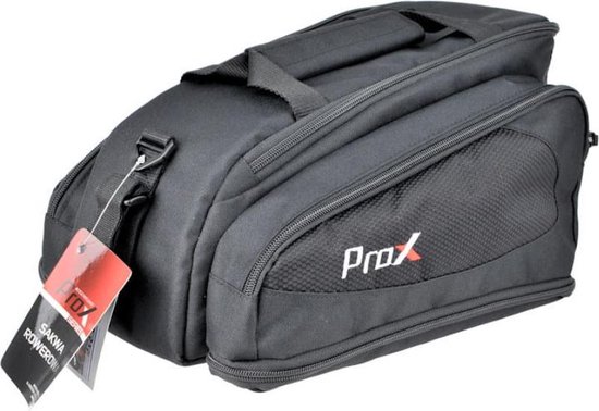 Bagagedragertas Trunkbag ProX Sport Design - Enkele Fietstas - 7-15Liter - Zwart van ProX