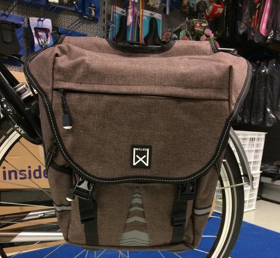 Bagagetas 1200 serie 28 liter Bruin van New Looxs