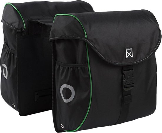 Bagagetas 300 serie 38 liter Zwart/Groen van Quechua