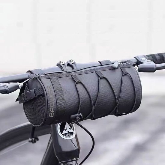 Bagwise® - Fiets Stuurtas - Fietstas - Waterproof -Frametas - Bike Handlebar Bag - 1102 - Zwart