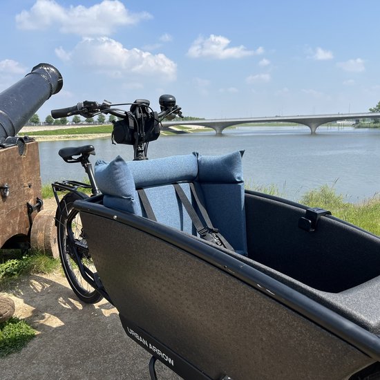Bakfiets kussen Urban Arrow - Blauw van Bakfiets