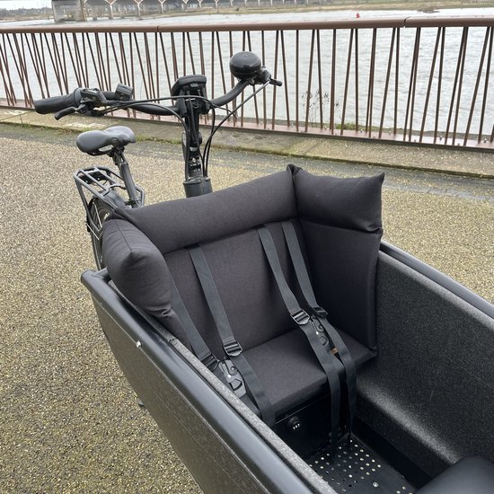 Bakfiets kussen Urban Arrow - Zwart van Bakfiets
