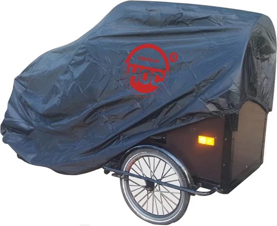 Bakfietshoes Bakfiets hoes Bakfietshoes Bakfiets hoes (met huif) - Red Label -Bakfietshoes Bakfiets hoes Bakfietshoes Bakfiets hoes (met huif) - Red Label - Voor Bakfietsen tot 230 cm van Bakfiets