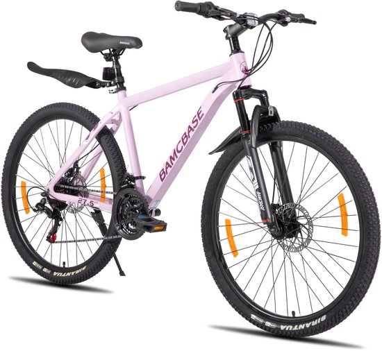 BAMCBASE Sedona mountainbike 26 inch - aluminium frame - 21 versnellingen - Geschikt voor buitenactiviteiten in de lente