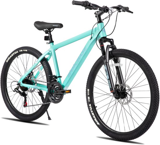 Bamcbase Sedona voorvering mountainbike - 26" - aluminium frame - 21 versnellingen - Groen