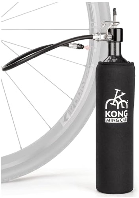 Bandenbooster voor tubeless banden - Lichtgewicht en handig met Presta-ventiel ondersteuning - Tot 160 psi, 1,1 l